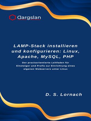cover image of LAMP-Stack installieren und konfigurieren